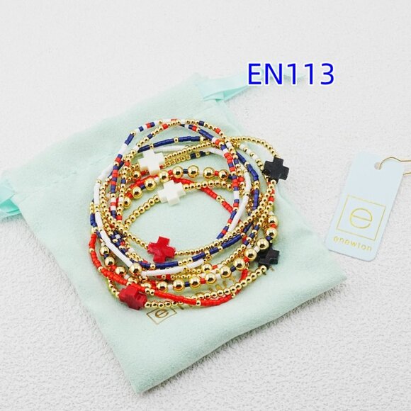 Enewton Red & Black Bracelet Set - Picture 5 of 7